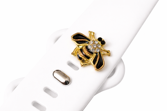 Gold Bee Charm for Watch Bands