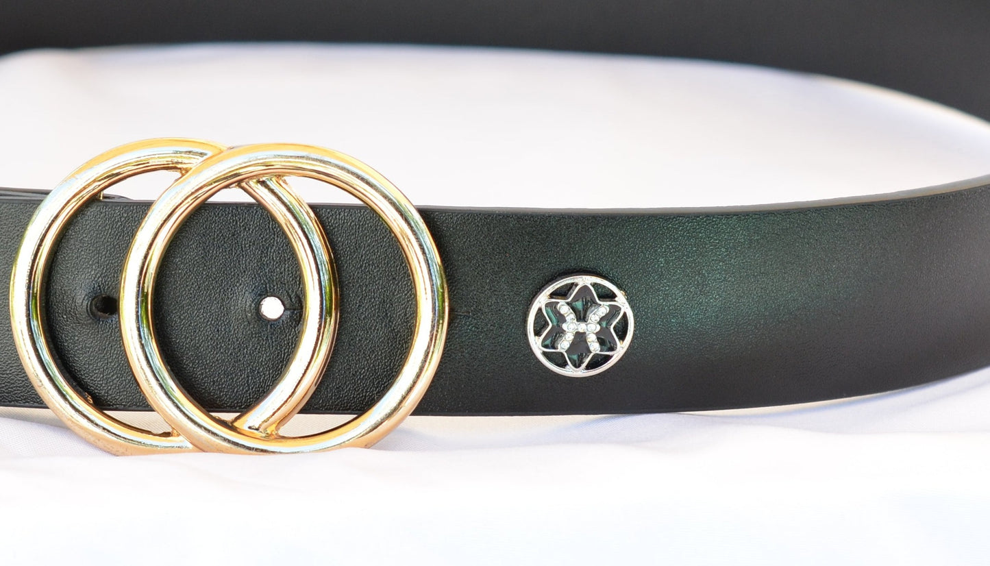 Gemini Zodiac Charm for Belts and Bags