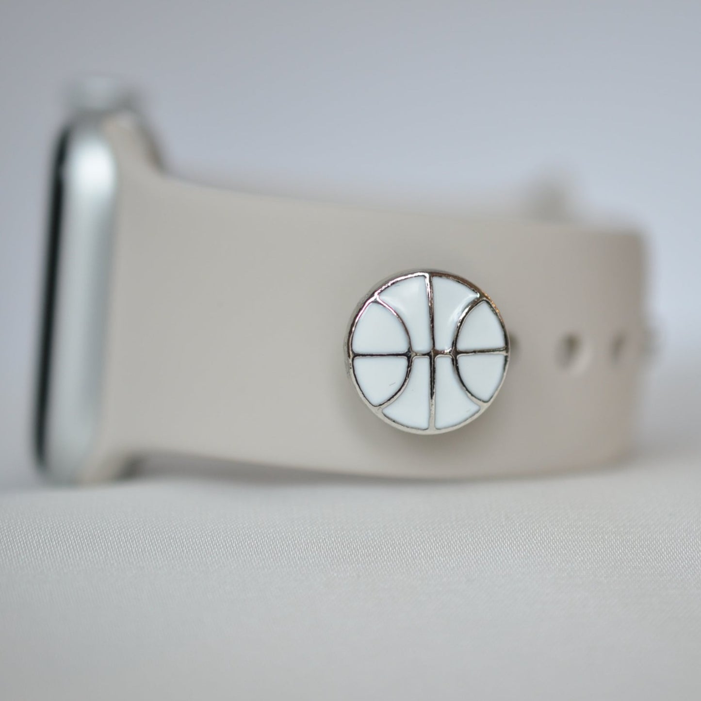 Basketball Charm for Belts, Bags and Watch Bands