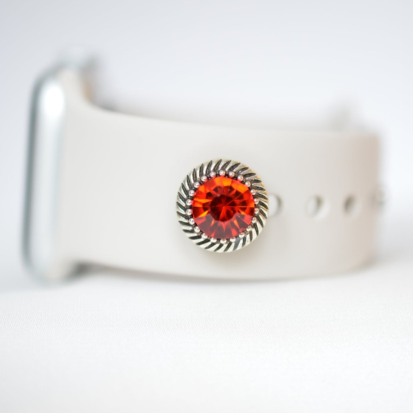Red Charm for Belts, Bags and Watch Bands
