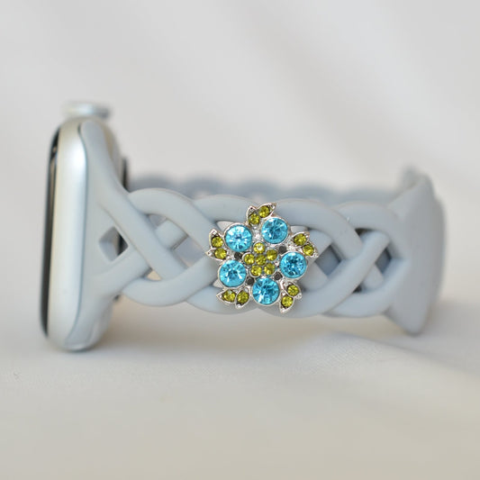 Light Green Apple Band with Charm