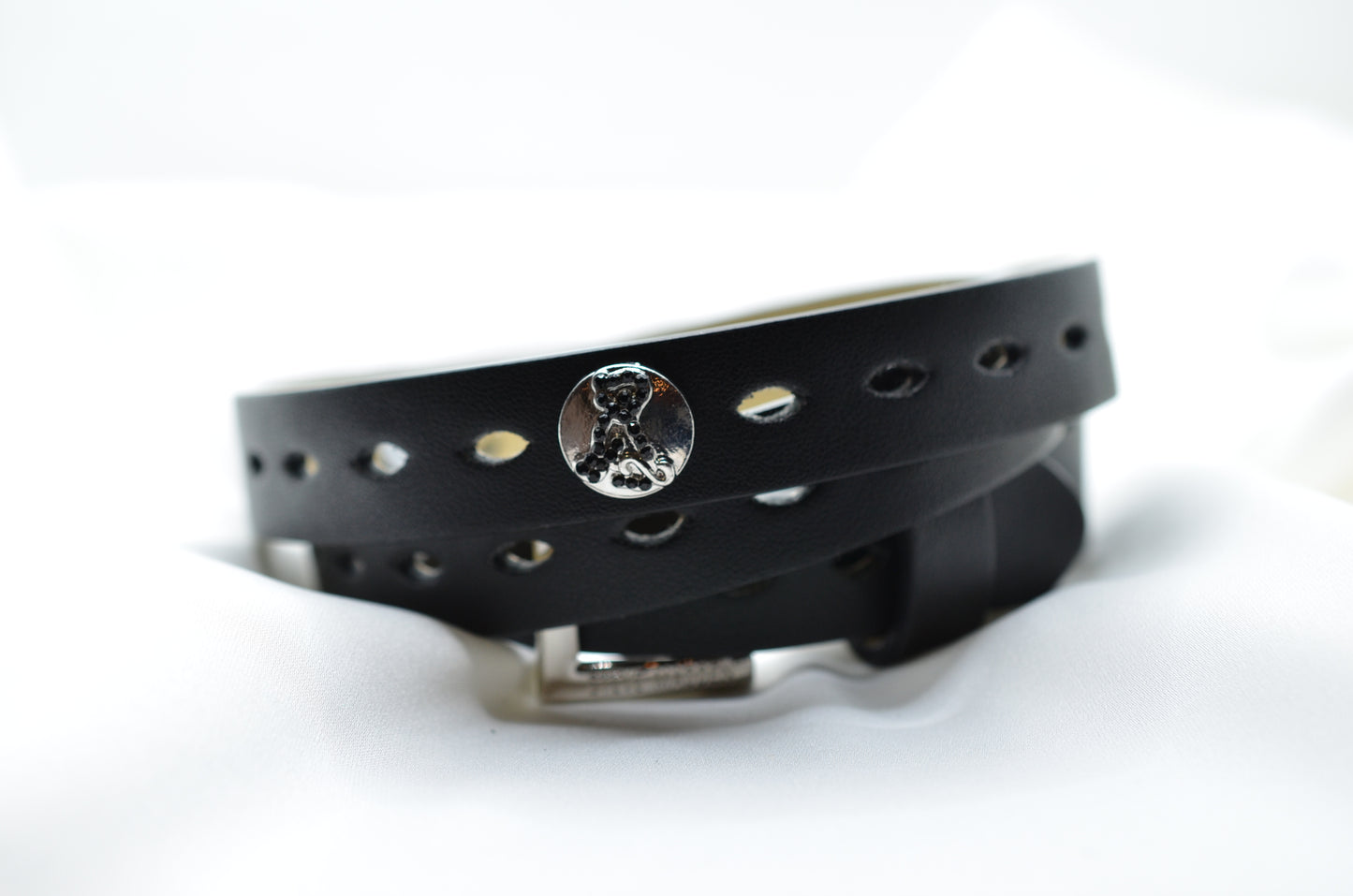 Dog Charm for Belts, Bags and Watch Bands