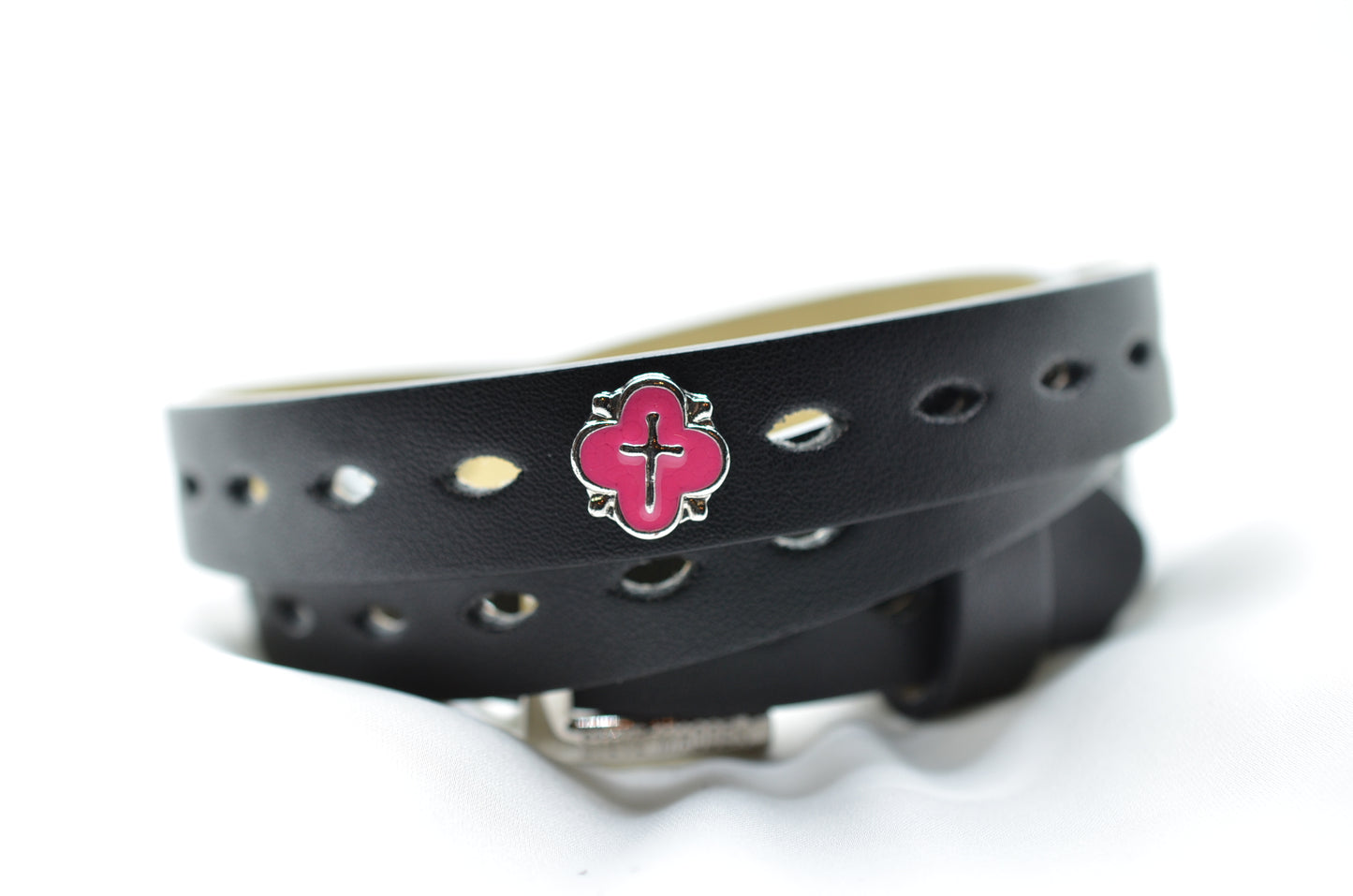 Cross charm for belts