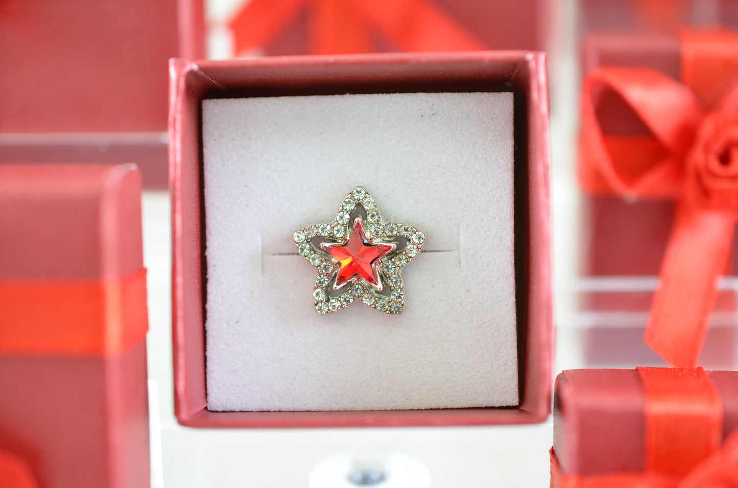 Red Star Charm for Watch Bands