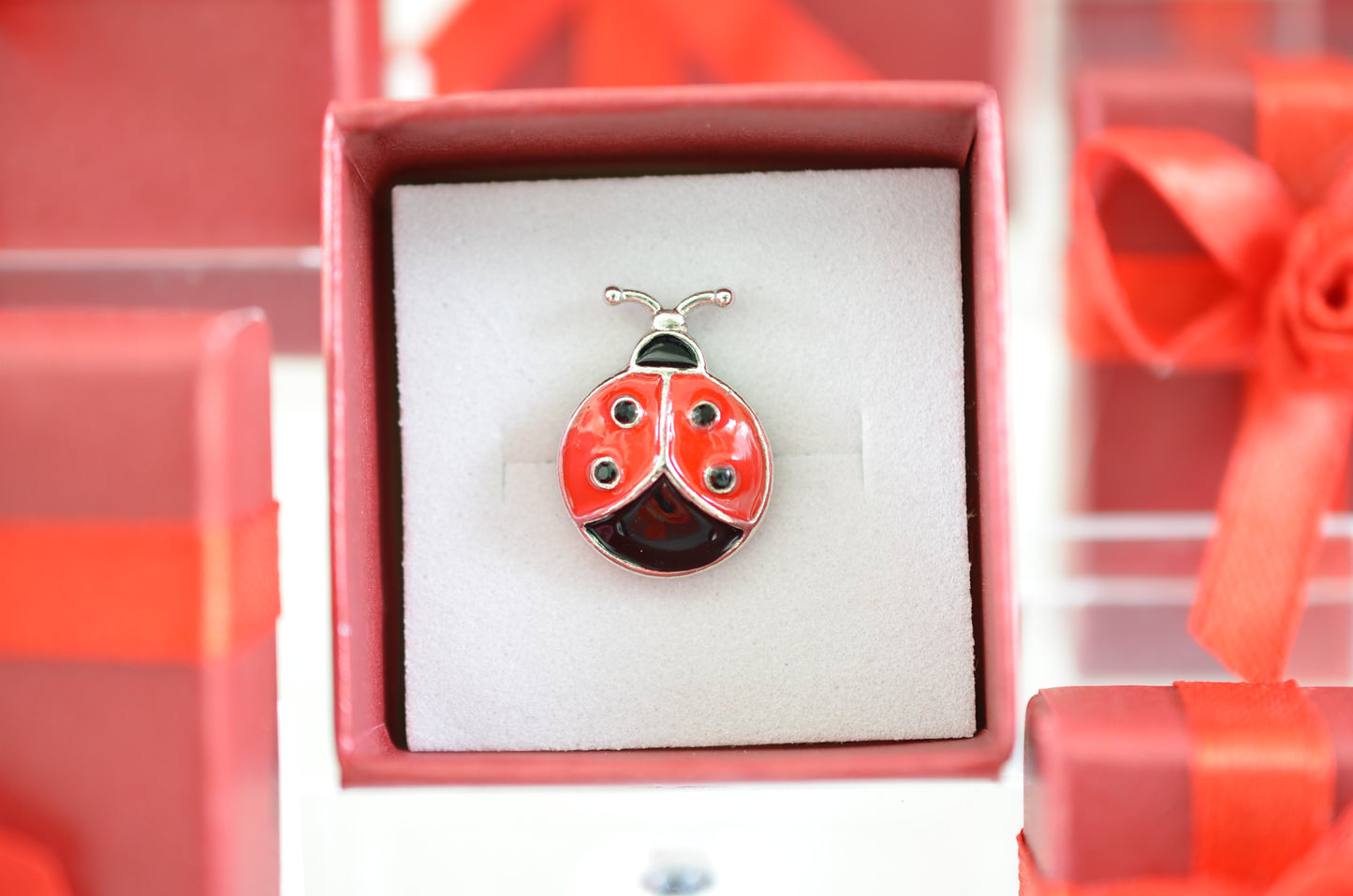 Ladybug Belt, Bag and Watch Band Charm