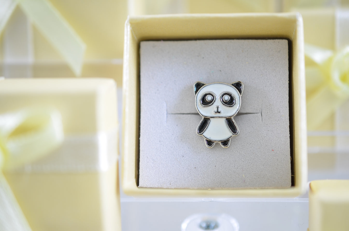 Panda Bear Charm for Watch Bands, Belts and Bags