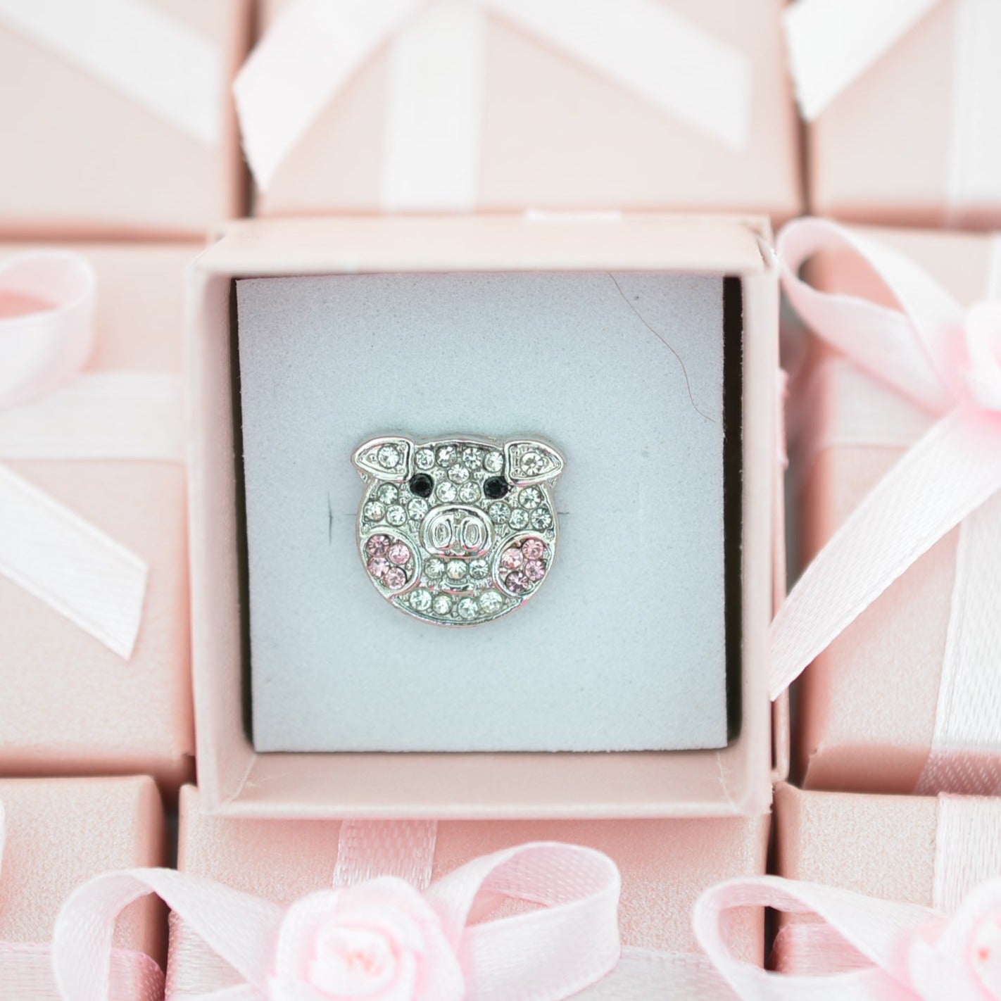 Pig Charm for Watch Bands and Belts