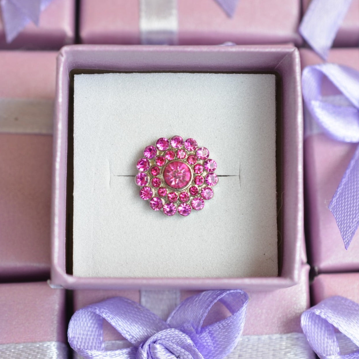 Purple Charm for Watch Bands and Belts