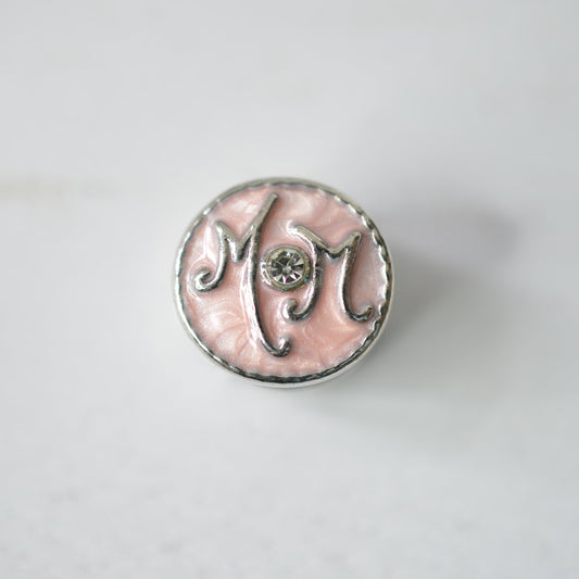 mom watch band charm