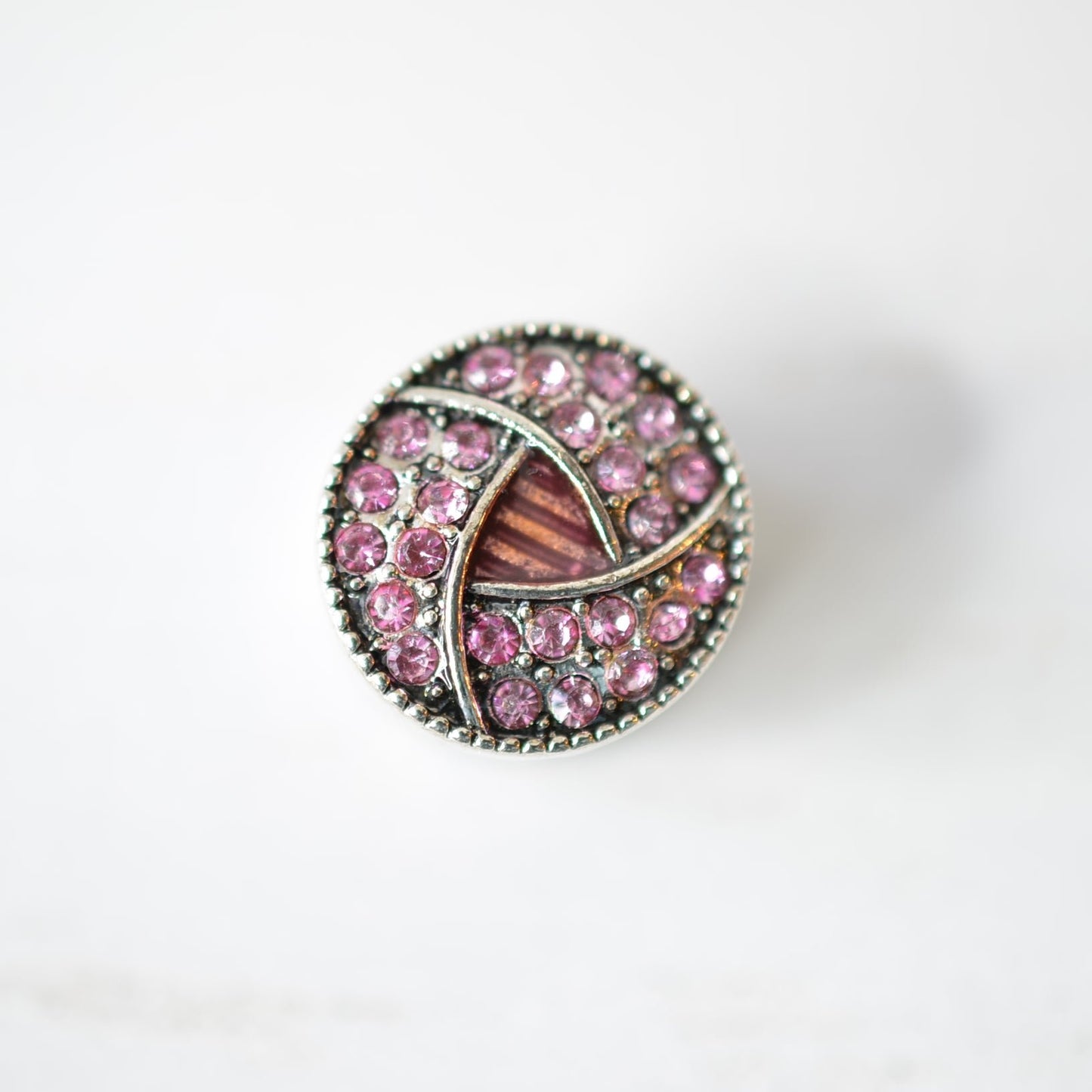 pink watch band charm