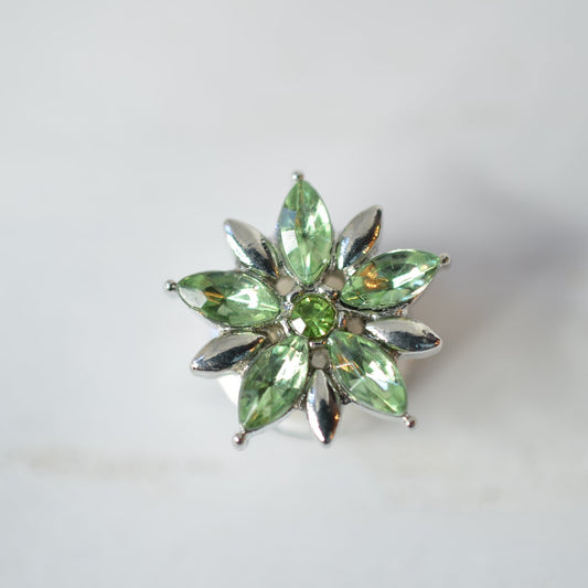 Green design charm for watch bands