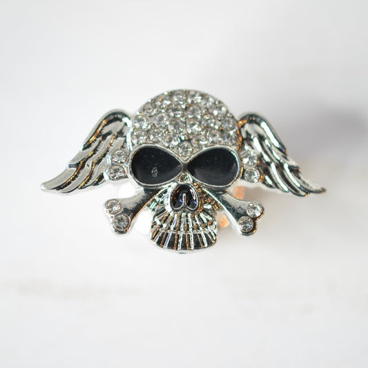 Skull watch band charm