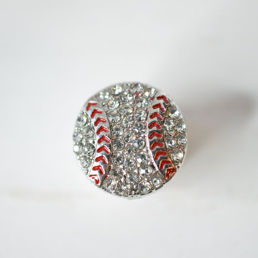 Baseball Watch Band Charm