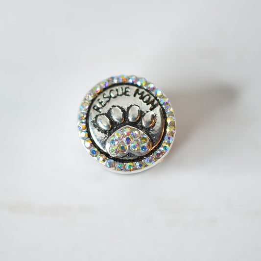 Dog and Cat Paw jewelry charm for watch bands and belts