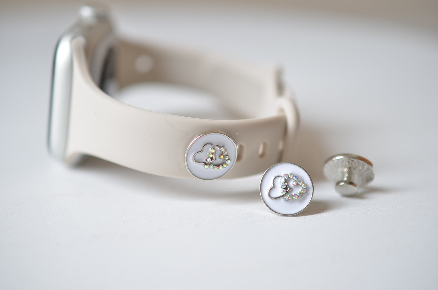 Fashion jewelry charms for watch bands