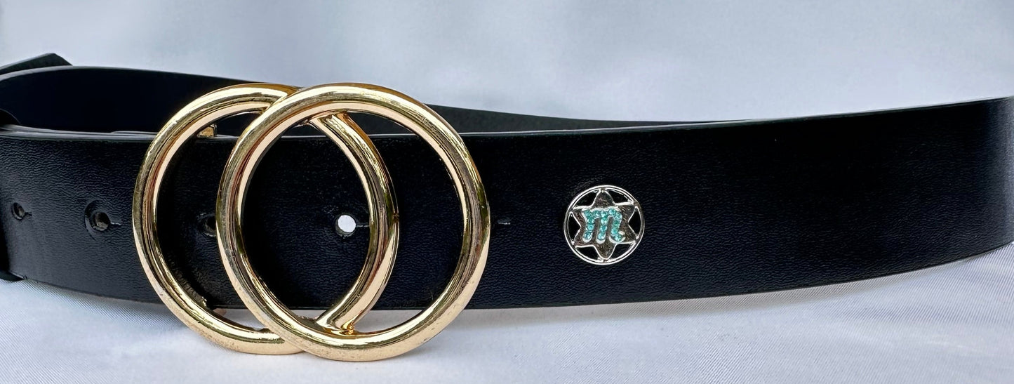 Zodiac Charm for Belt, Bag and Watch Bands (Scorpio)