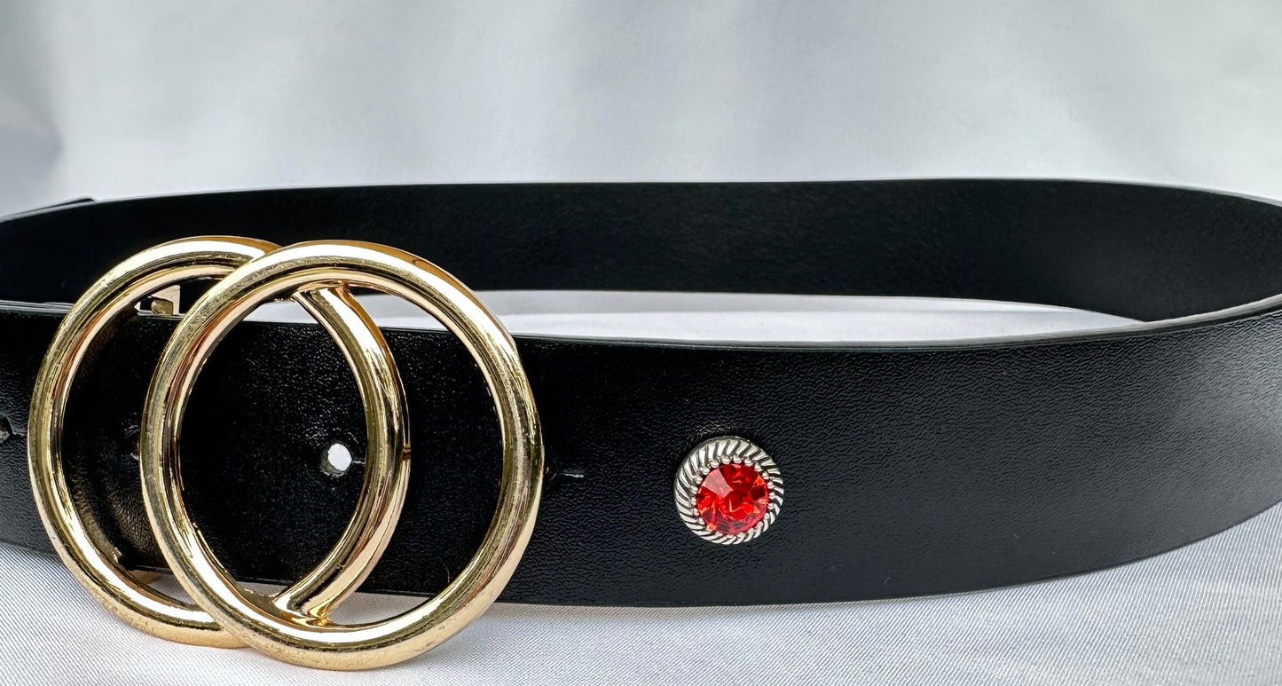 Red Charm for Belts, Bags and Watch Bands