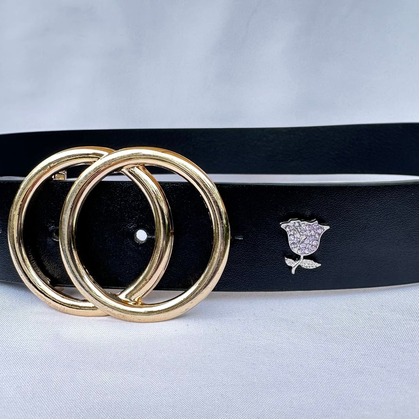 Purple Rose Bag, Watch Band Charm