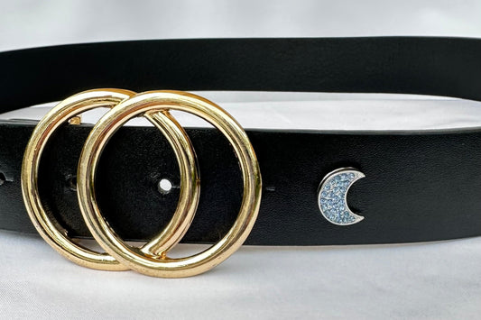 Belt Jewelry Charm: Blue Moon