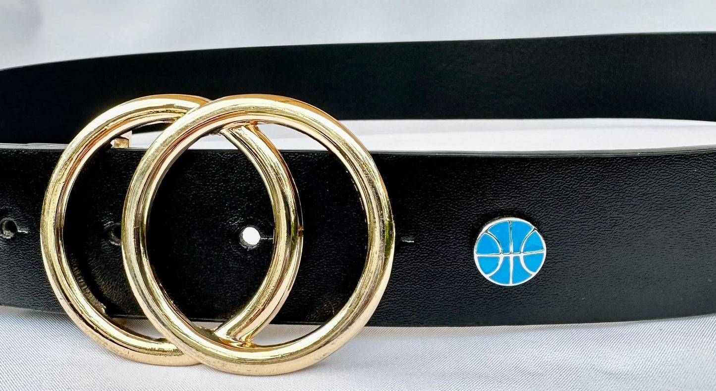 Basketball Charm for Belts and Bags