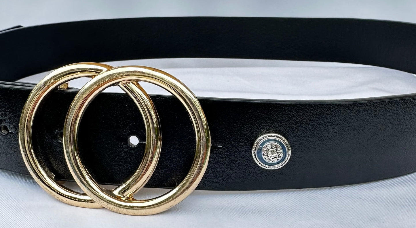 Dark Blue Belt, Bag and Watch Band Charms