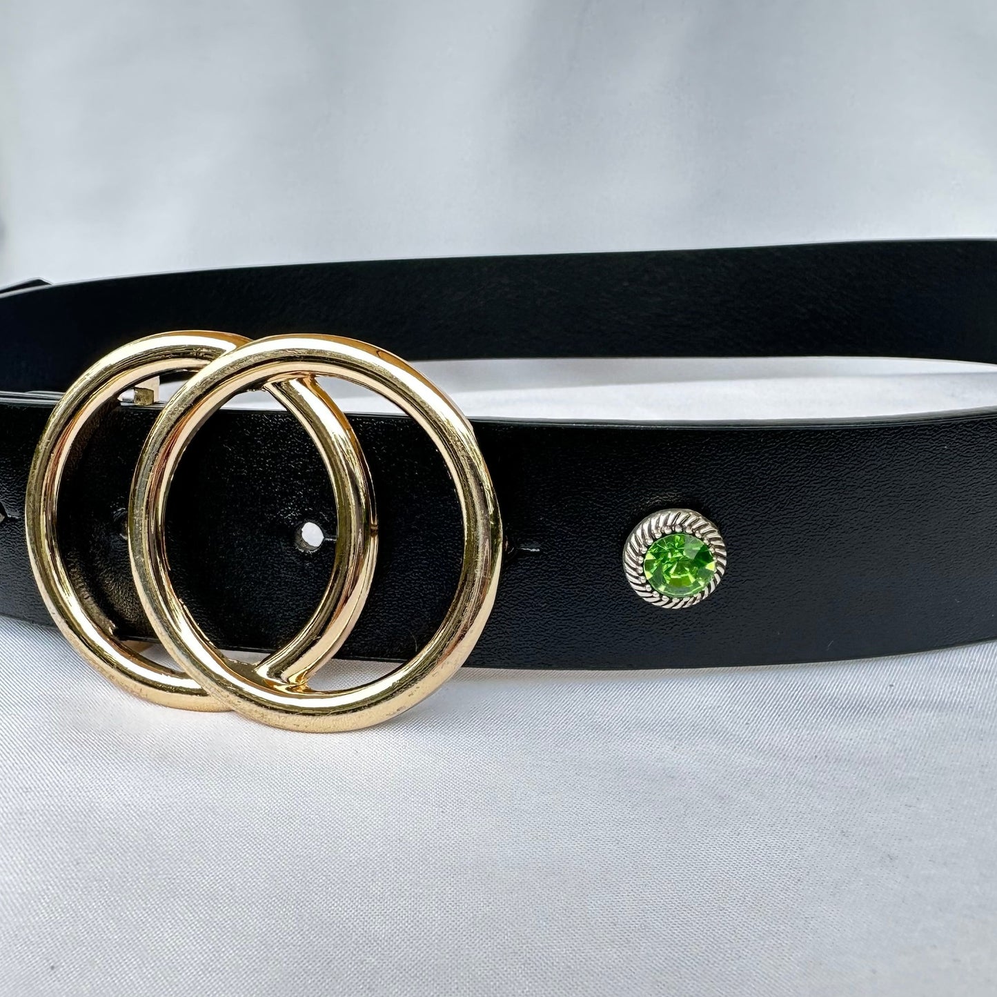 Lime Green Stone Belt and Bag Charm