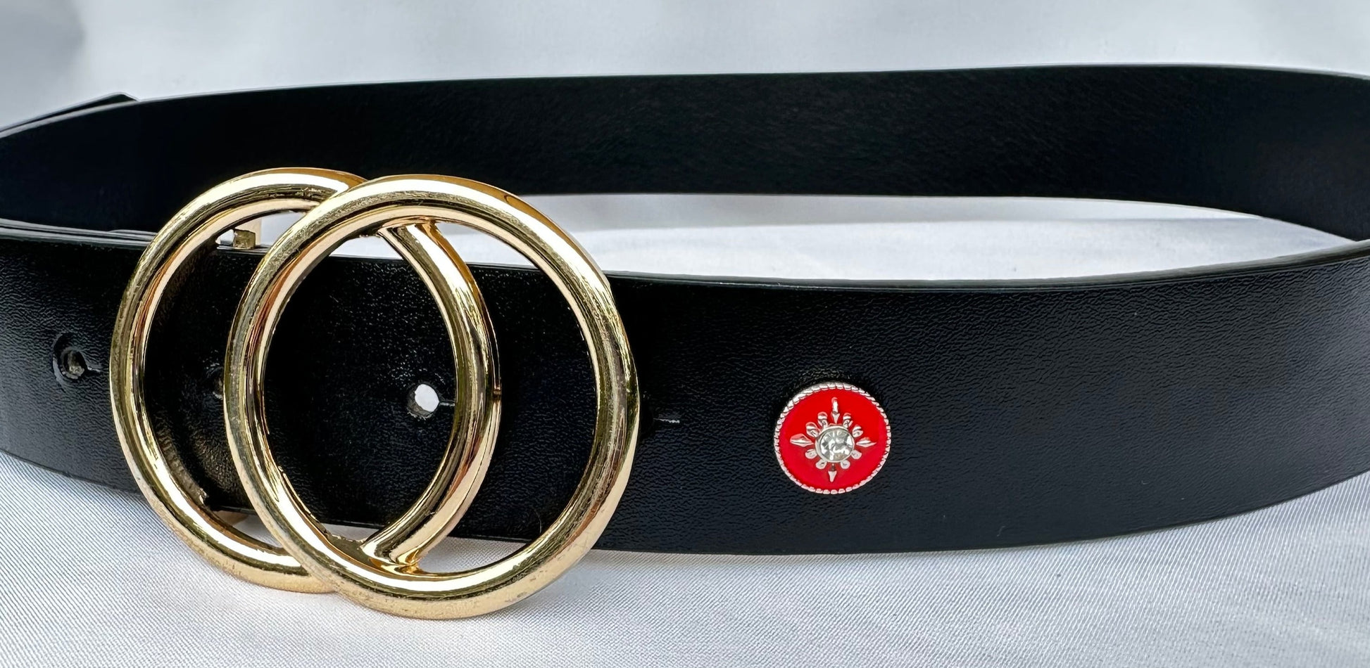 Red Star Charm for Belts, Bags and Watch Bands