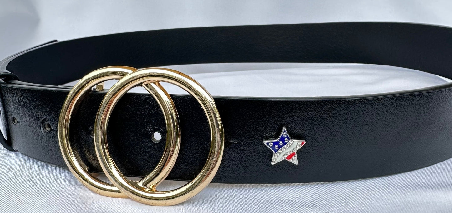 American Star Charm for Bags, Belts and Watch Band Charms