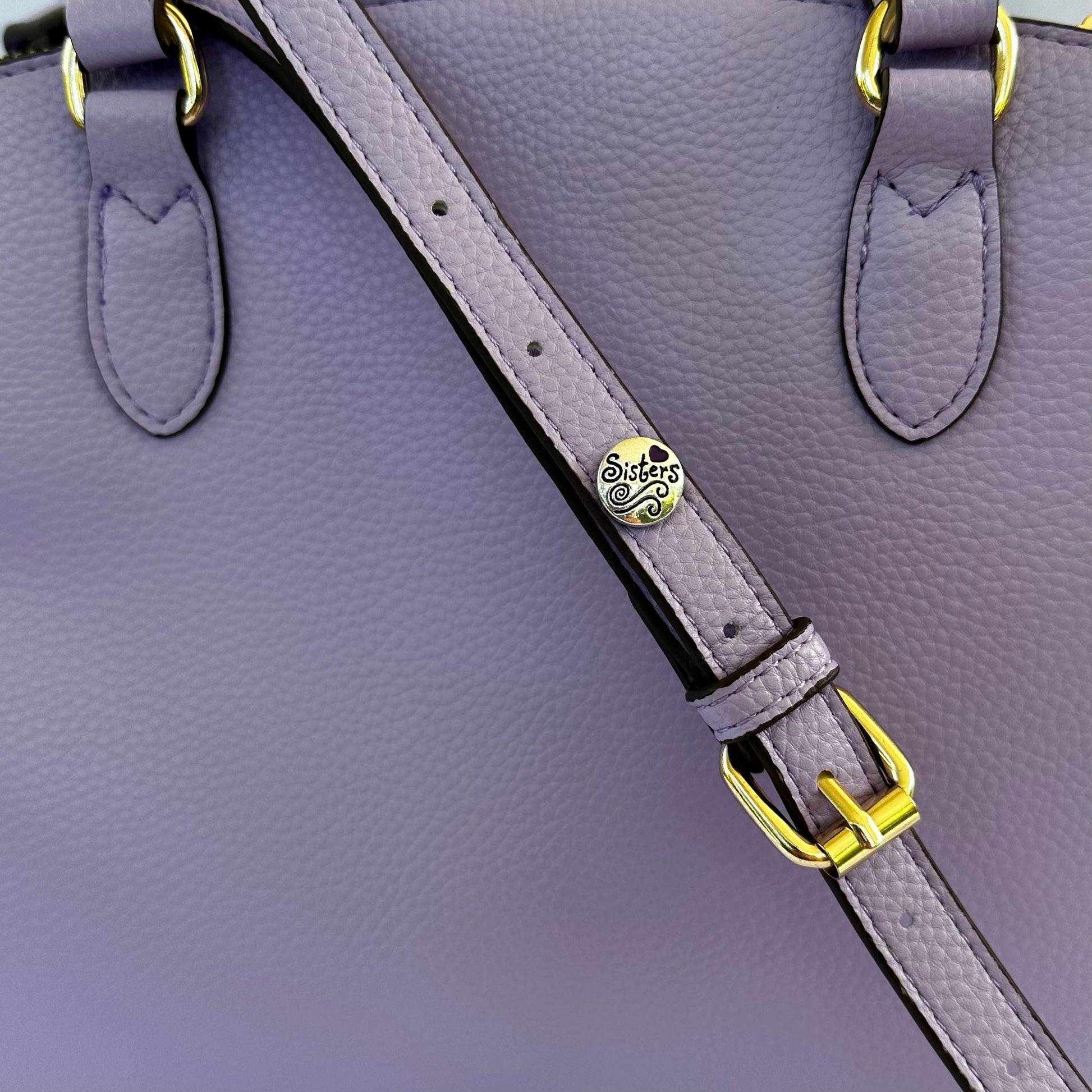 Sisters Belt and Bag Charm Purple