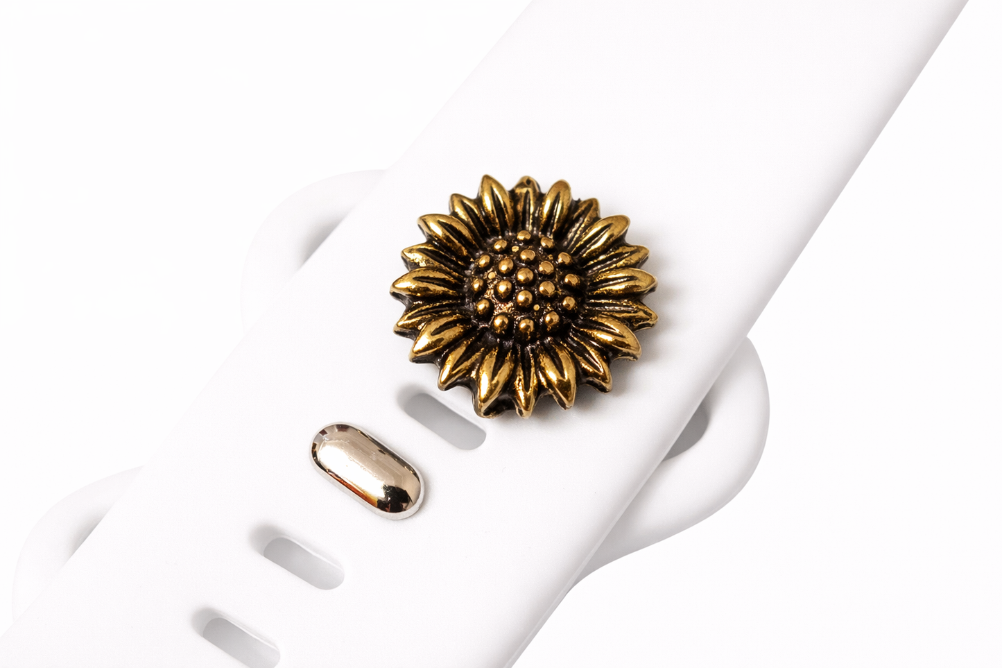 Sunflower Watch Band Charm
