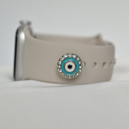 Evil Eye Charm for Belt, Bag and Watch Bands