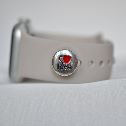Love Charm for Watch Bands, Bags and Belts