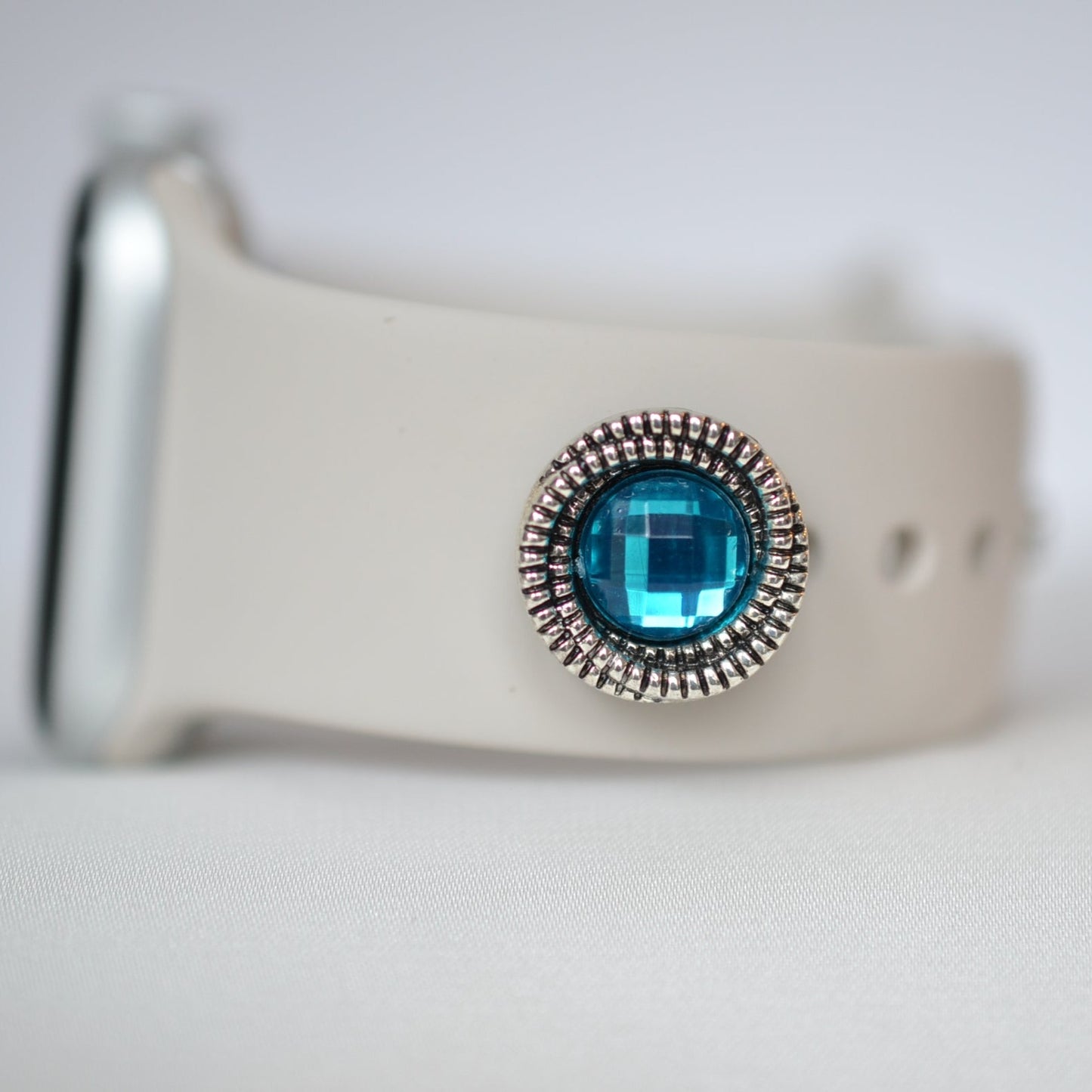 Turquoise Charm for Belt, Bag and Watch Bands