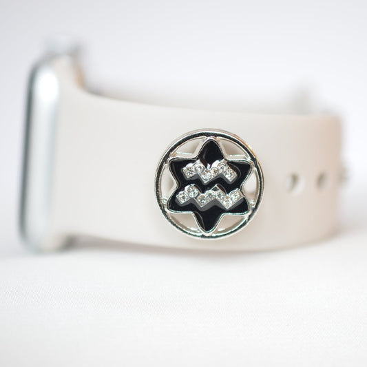 Aquarius Zodiac Charm for Belts, Bags and Watch Bands
