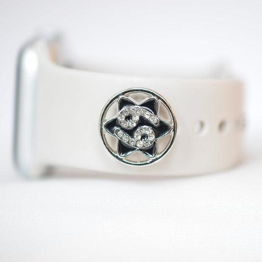 Cancer Zodiac Charm for Belts, Bags and Watch Bands
