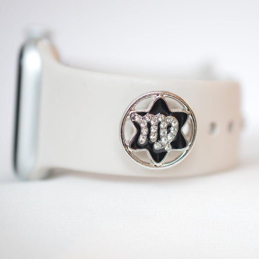 Zodiac Charm for Belt, Bag and Watch Bands (Virgo