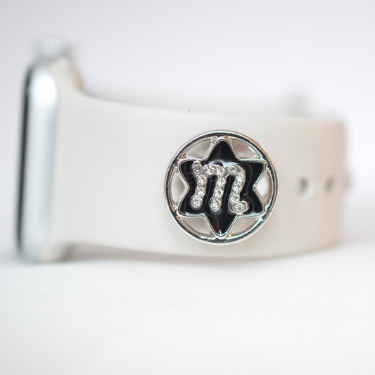 Zodiac Charm for Belt, Bag and Watch Bands (Scorpio)