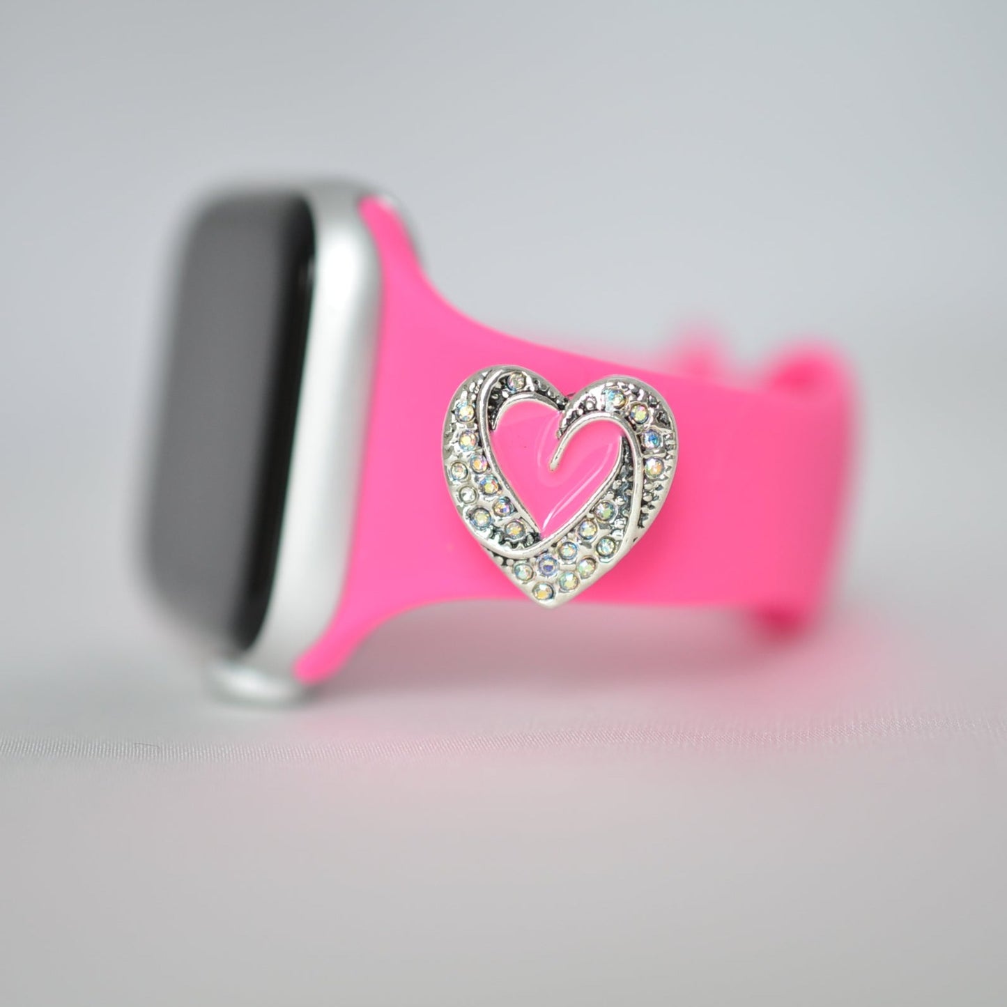 Apple Watch Band with Charm Barbie Hot Pink