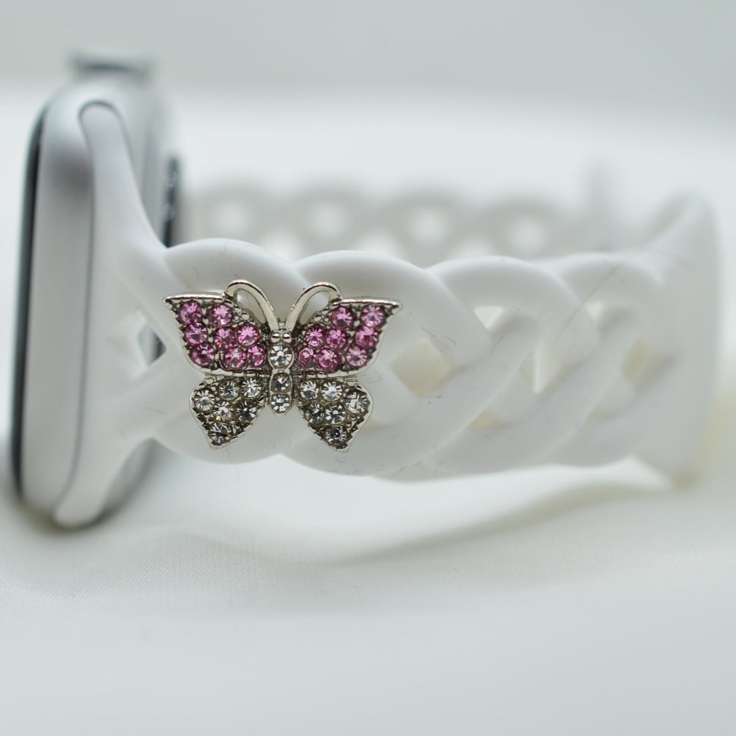 Butterfly Charm for Watch Bands and Belts