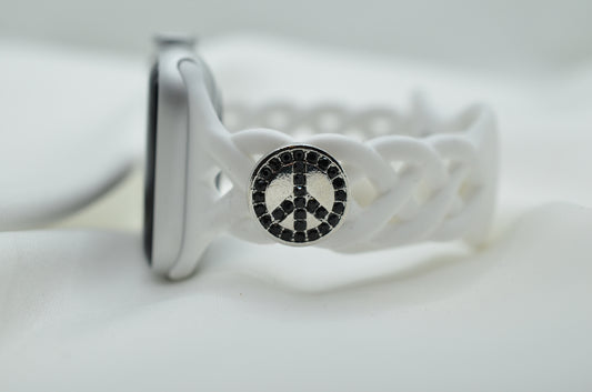 Peace Charm for Belts, Bags and Watch Bands