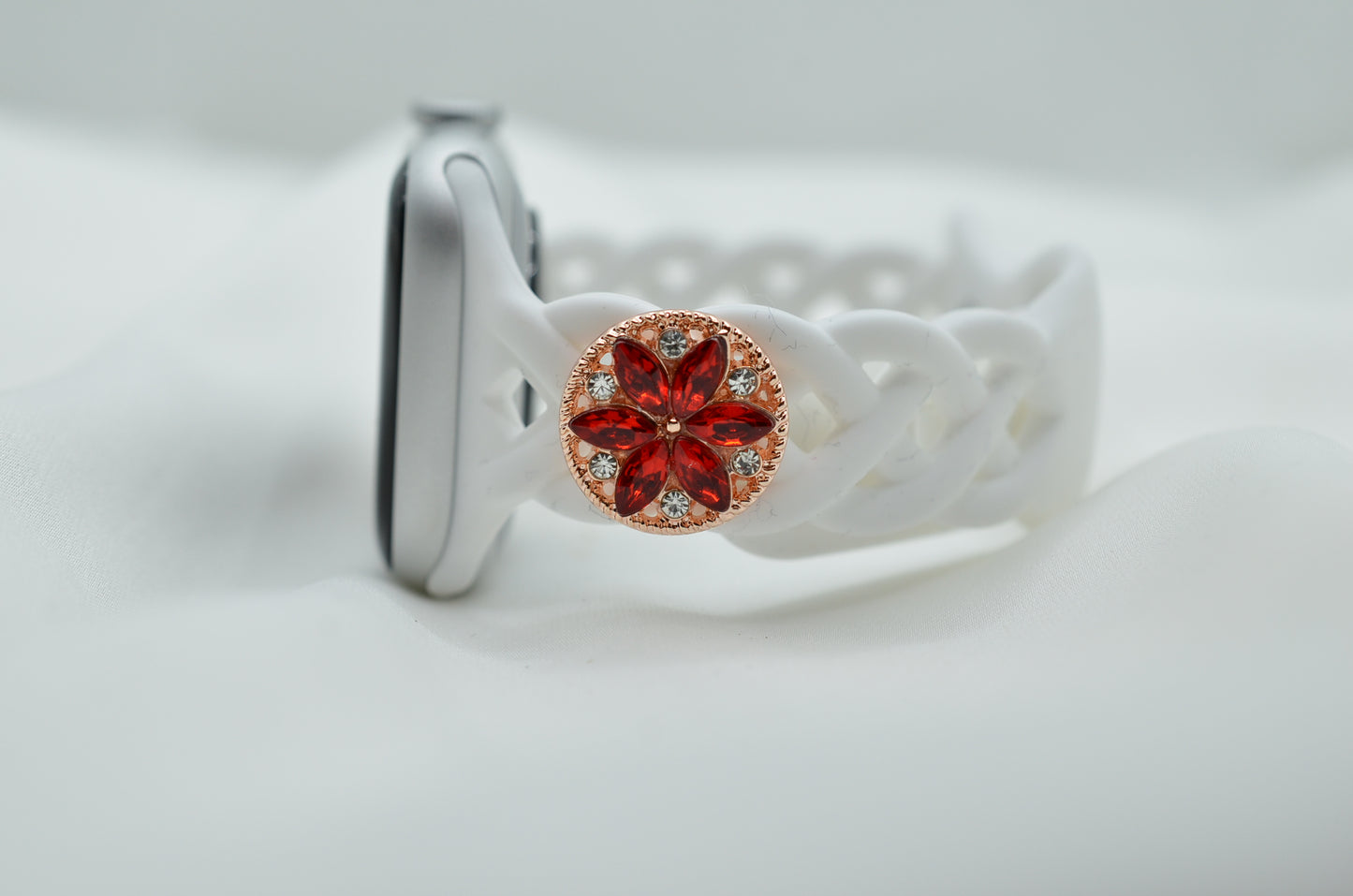 Red Flower Pattern Charm