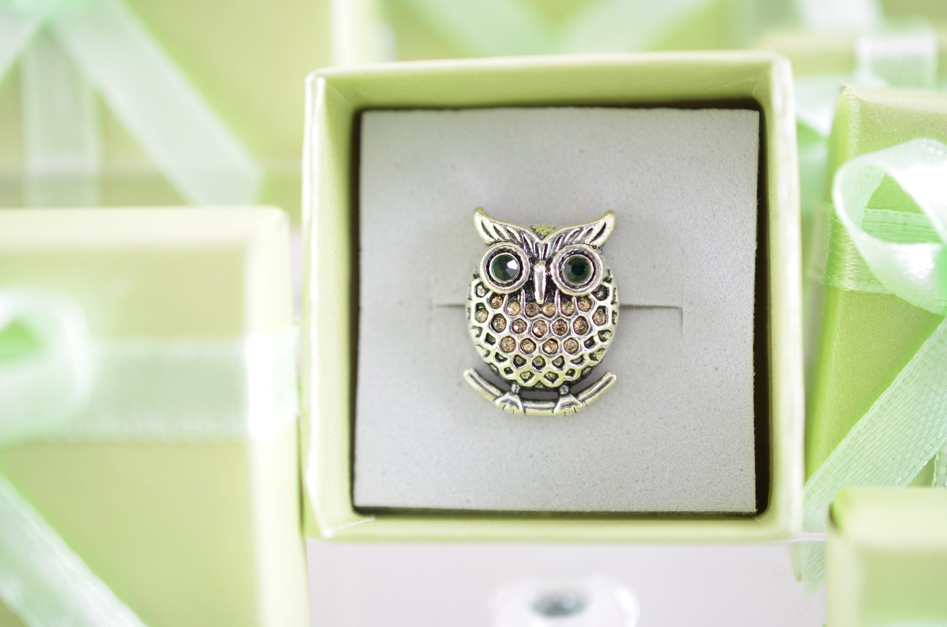 Owl Charm for Belts, Bags and Watch Bands