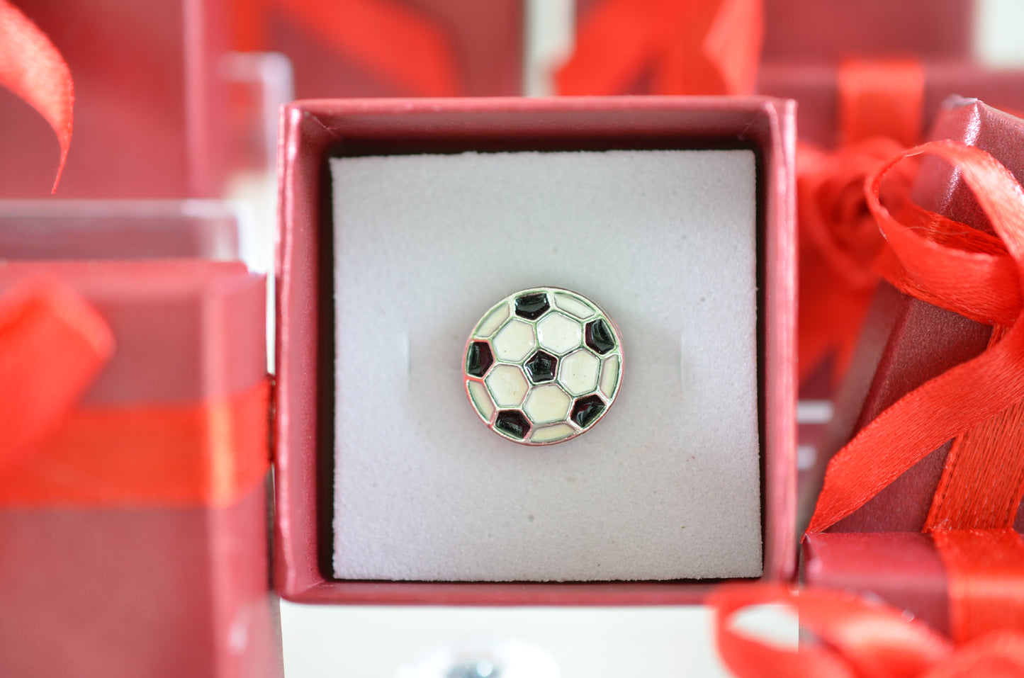 Soccer Ball Charm for Watch Bands, Belts and Bag