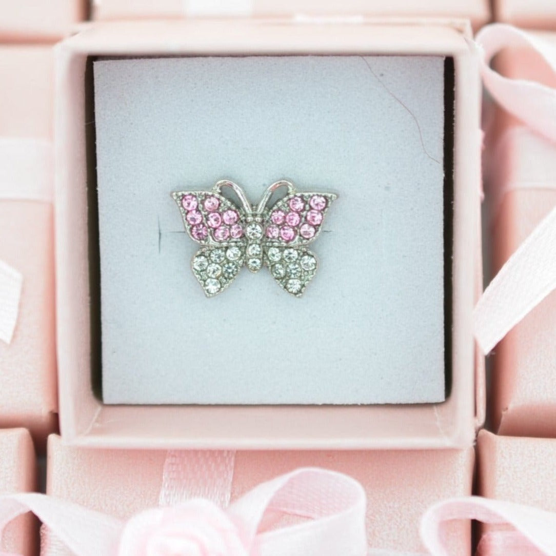 Butterfly Charm for Watch Bands and Belts