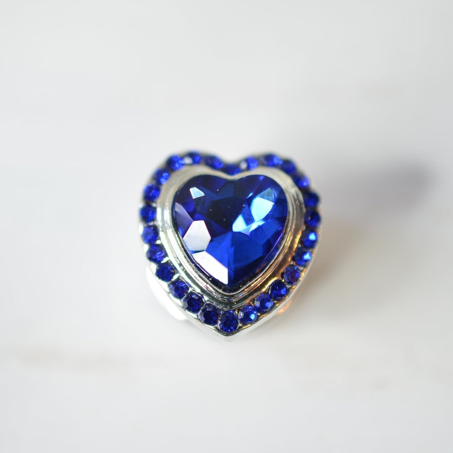 Vibrant blue watch band charm