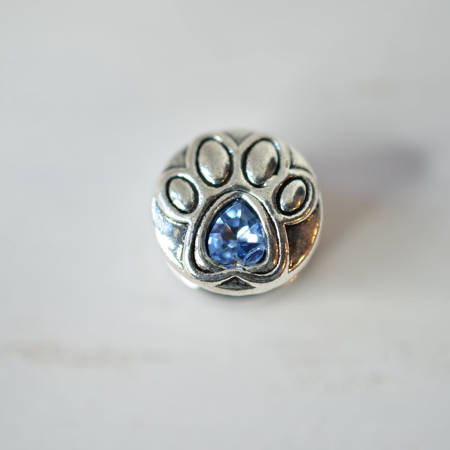 dog paw watch band charm 