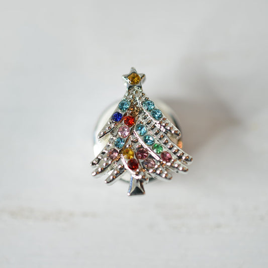 Christmas Tree Watch Charm 