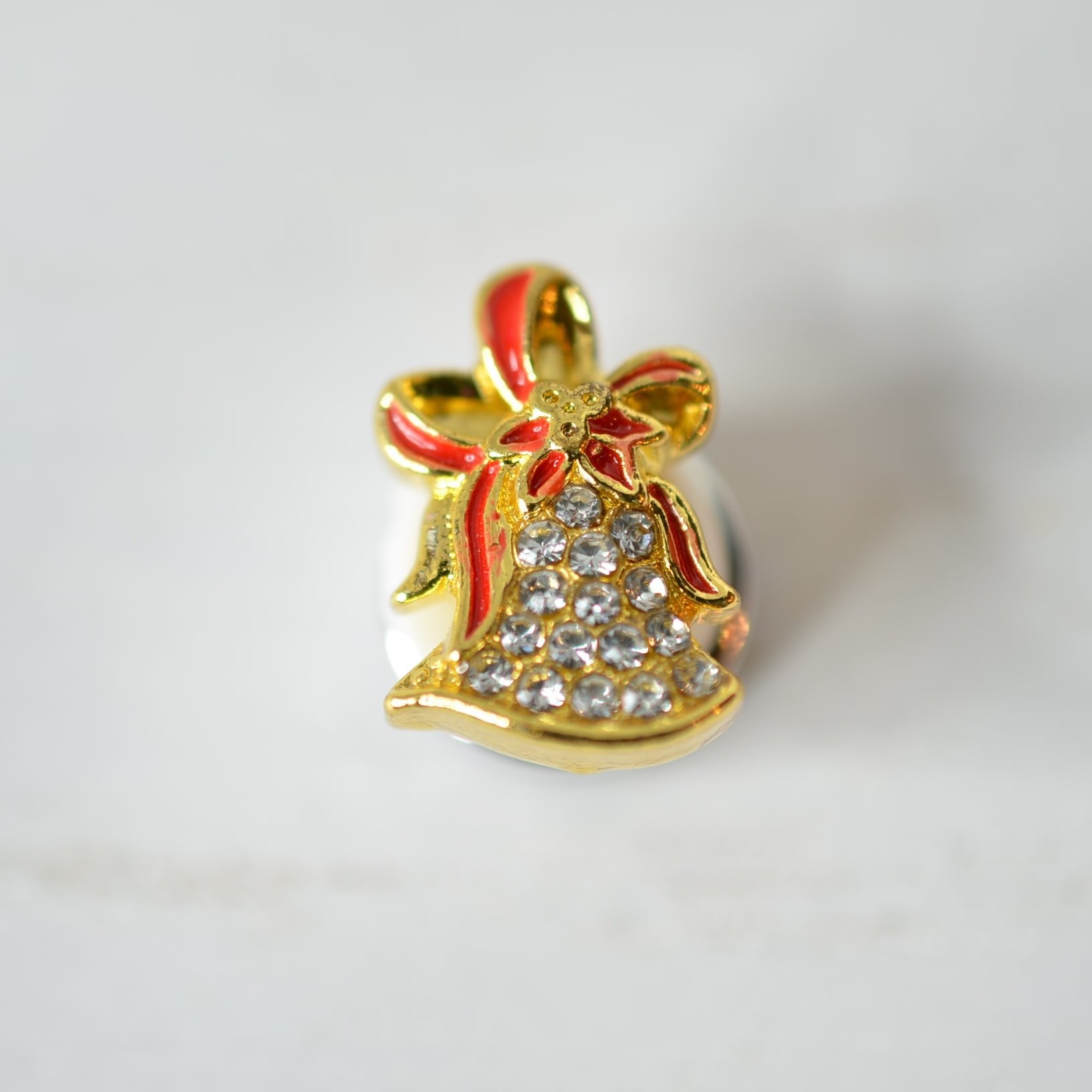 Christmas bell watch band charm