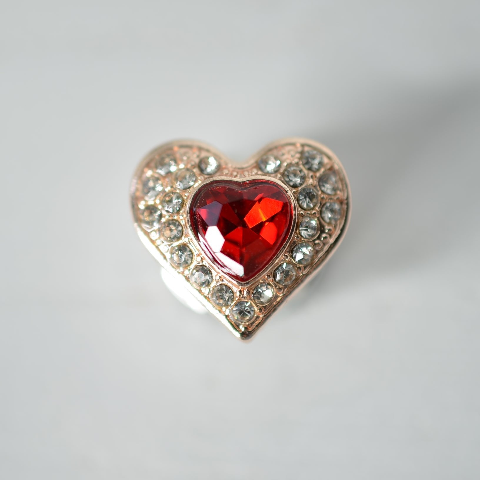 red heart charm for watch bands