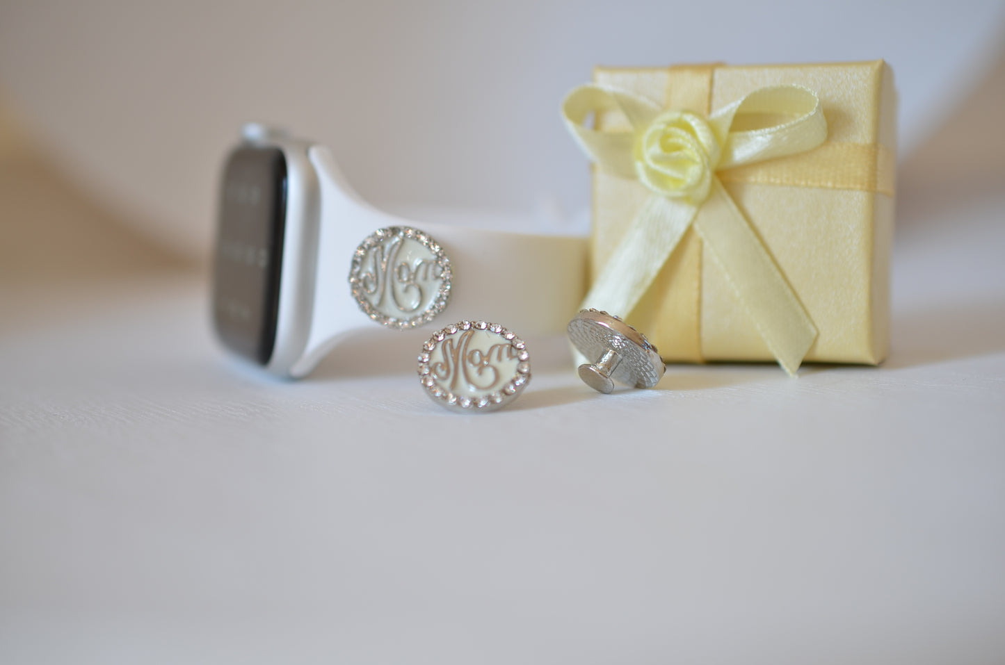 Watch Band Charm (White Mom Charm)